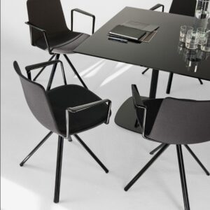 Silla Lottus Spin tapizada